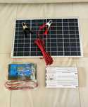 Kit Panou solar camping + Controler USB 100A / ideal camping excursie