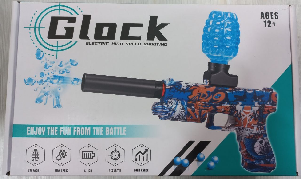 Orbigun Glock Орбиз Пистолет Глок. Автоматический режим стрельбы