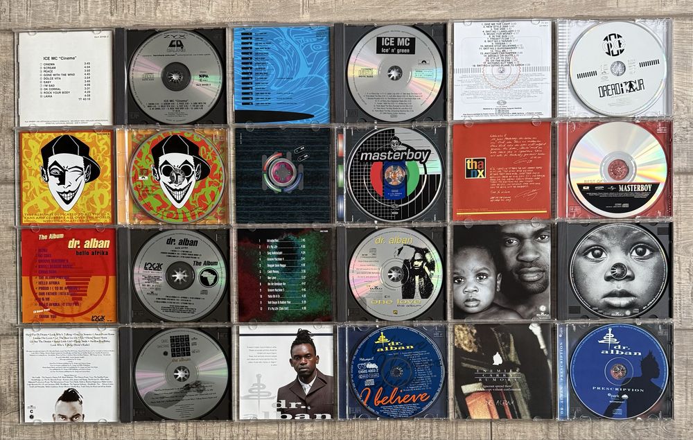 Pachet 25 Eurodance - Ice Mc/Masterboy/Dr. Alban/2 Unlimited/Lou Bega