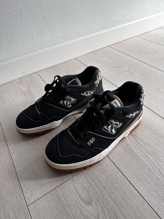 new balance 550 piele întoarsă