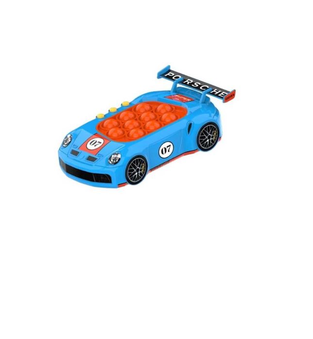 Jucarie interactiva Pop It, Electronica, model Masina de curse