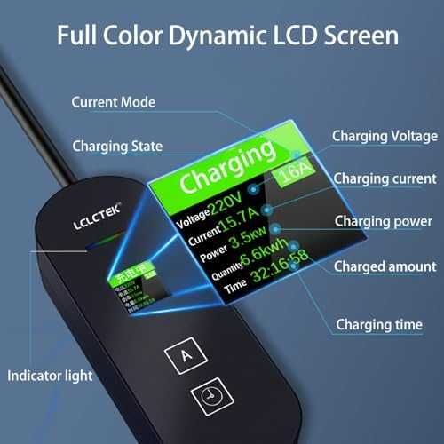 Нов Бързо зареждащ EV кабел Type 2, 3kW, с програмирано зареждане