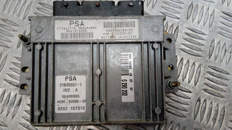 Компютър Пежо 306 1.4и 2000г - ECU Peugeot 306 1.4i