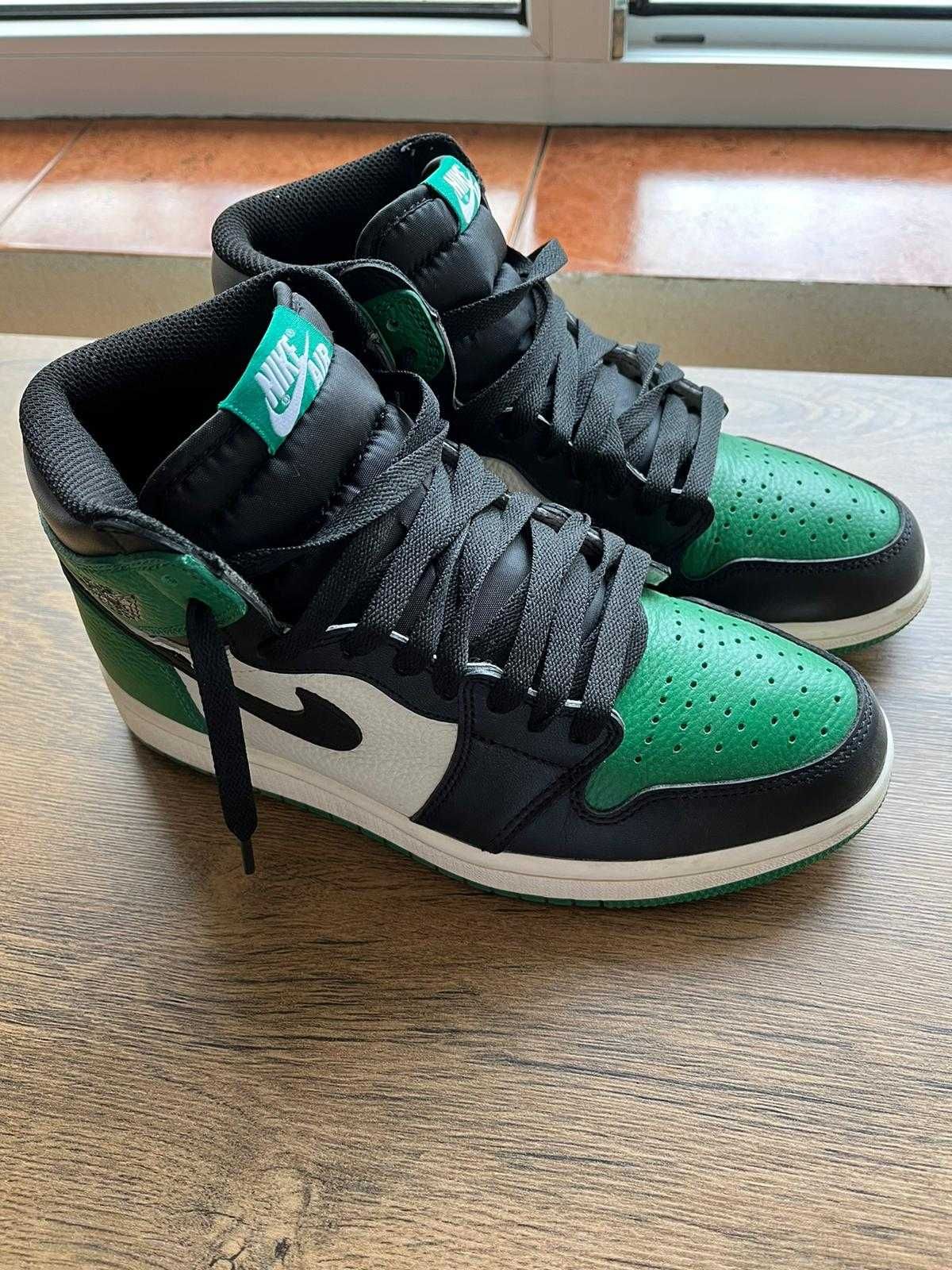 AJ1 High OG Pine Green reps