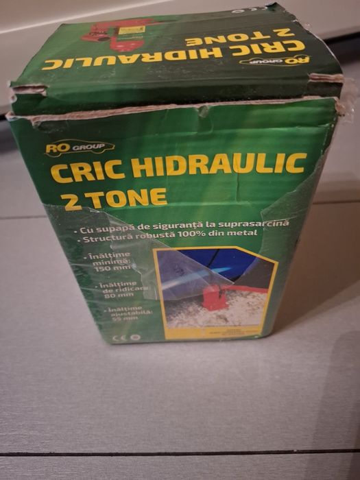 Cric hidraulic 2 tone nou