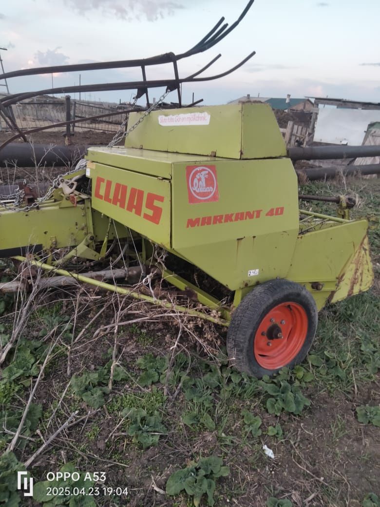 Пресс подборщик Claas