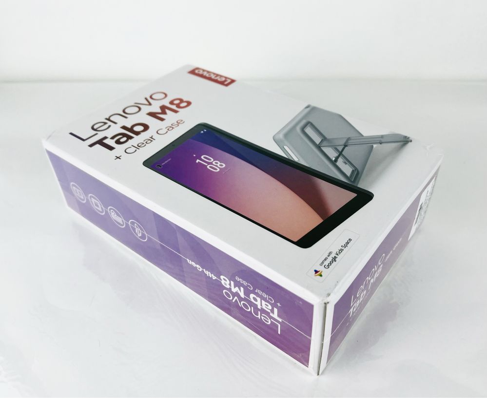 НОВ! Lenovo Tab M8 Clear Case 4th Gen 32GB 3RAM LTE Gray 2г. Гаранция!