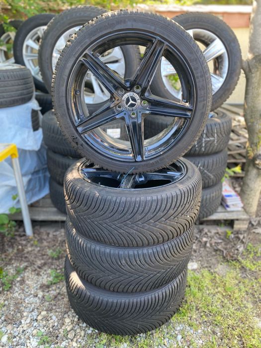 Jante Mercedes cu anvelope iarna  225 40 R18