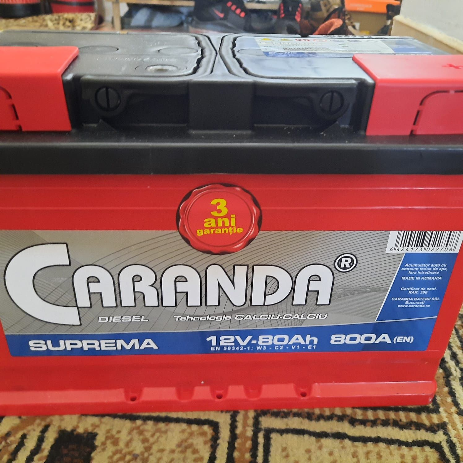 Baterie Caranda pentru mașină noua