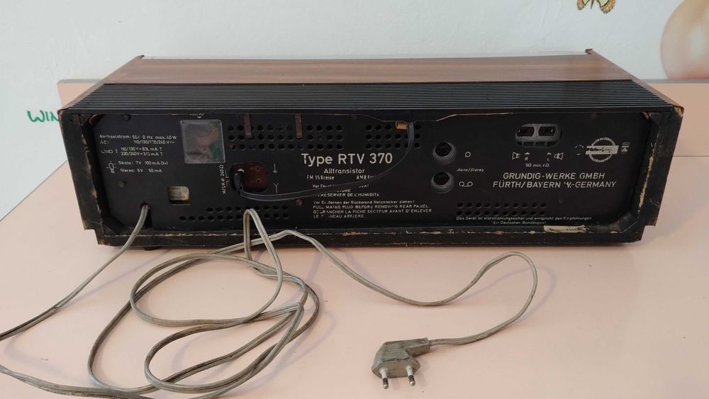de colectie amplituner Grundig RTV370