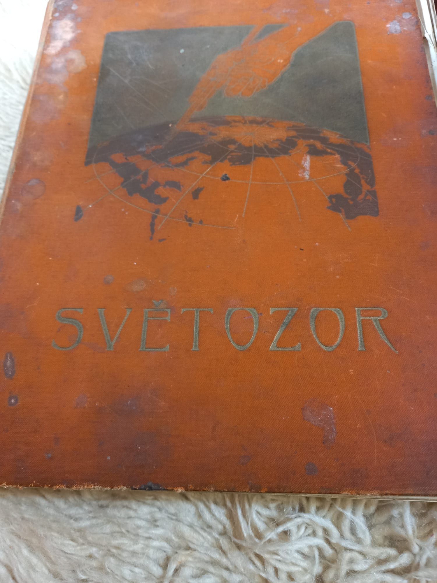 Cărți vechi cronica Svetozor, două volume 1913 limba cehă