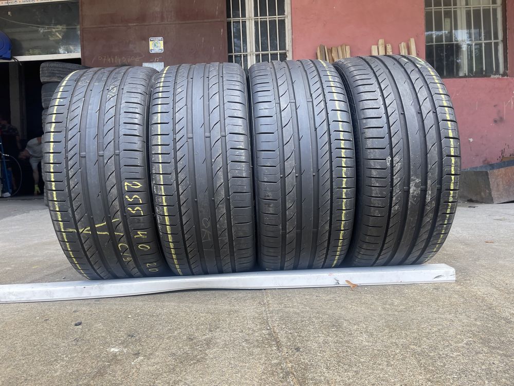 4 anvelooe 255/40/20Continental