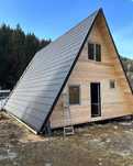 Case tip A diferite dimensiuni din structura de lemn