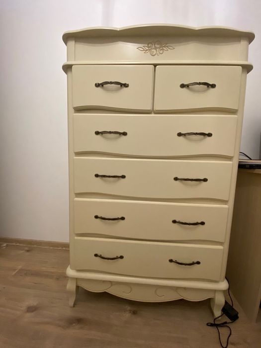 Vand comoda  6 Sertare, colectia Romantic