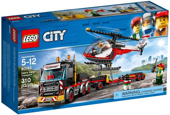 Lego City 60183, original, Cargo Transport (ca nou, asamblat)