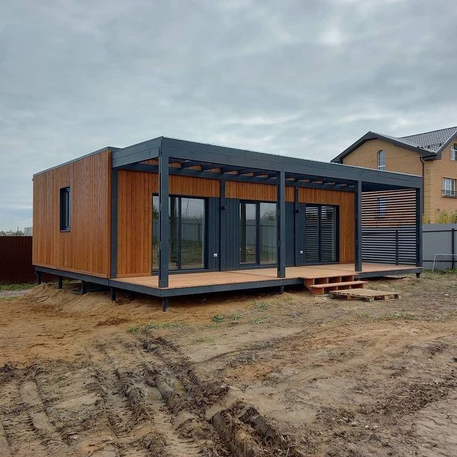 construim case pe structură metalică sau lemn rustic la cheie preț 55
