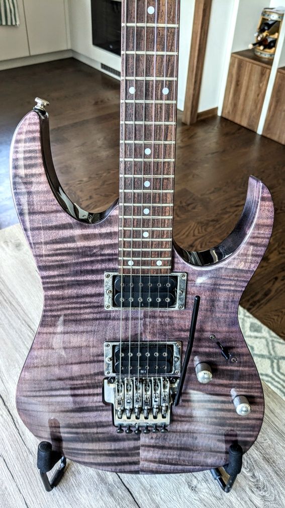 Ibanez RG320FM Transparent Lavender Blue, 2006