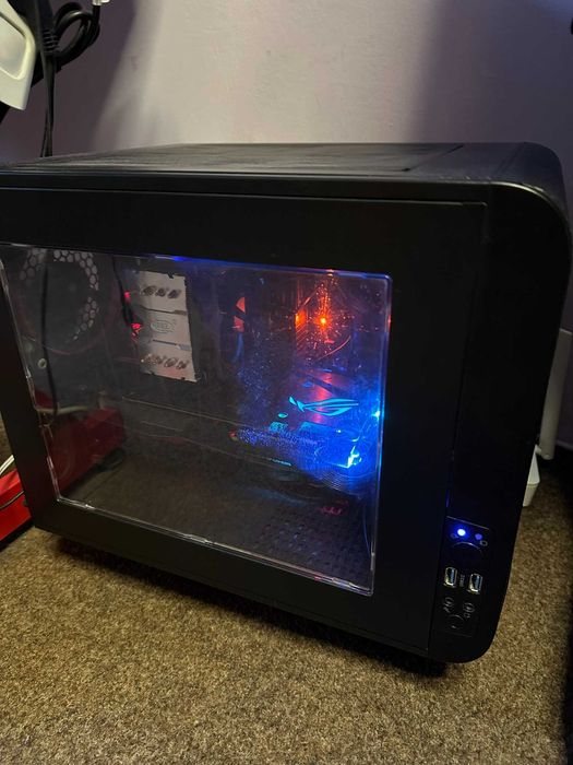 PC Gaming cu periferice, i7-5820K, 32GB DDR4, GTX 1070 8GB, SSD, 1000W