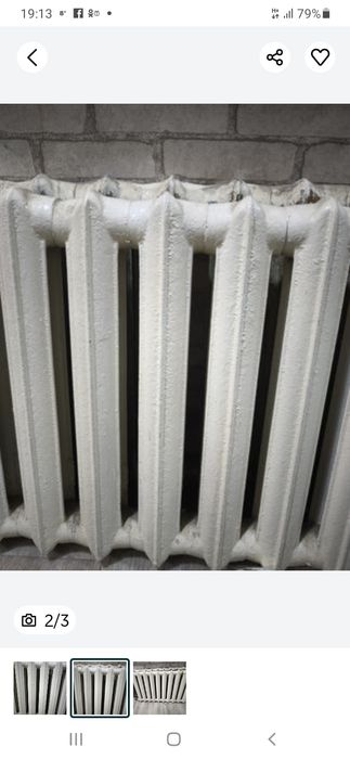 Чугунные батареи