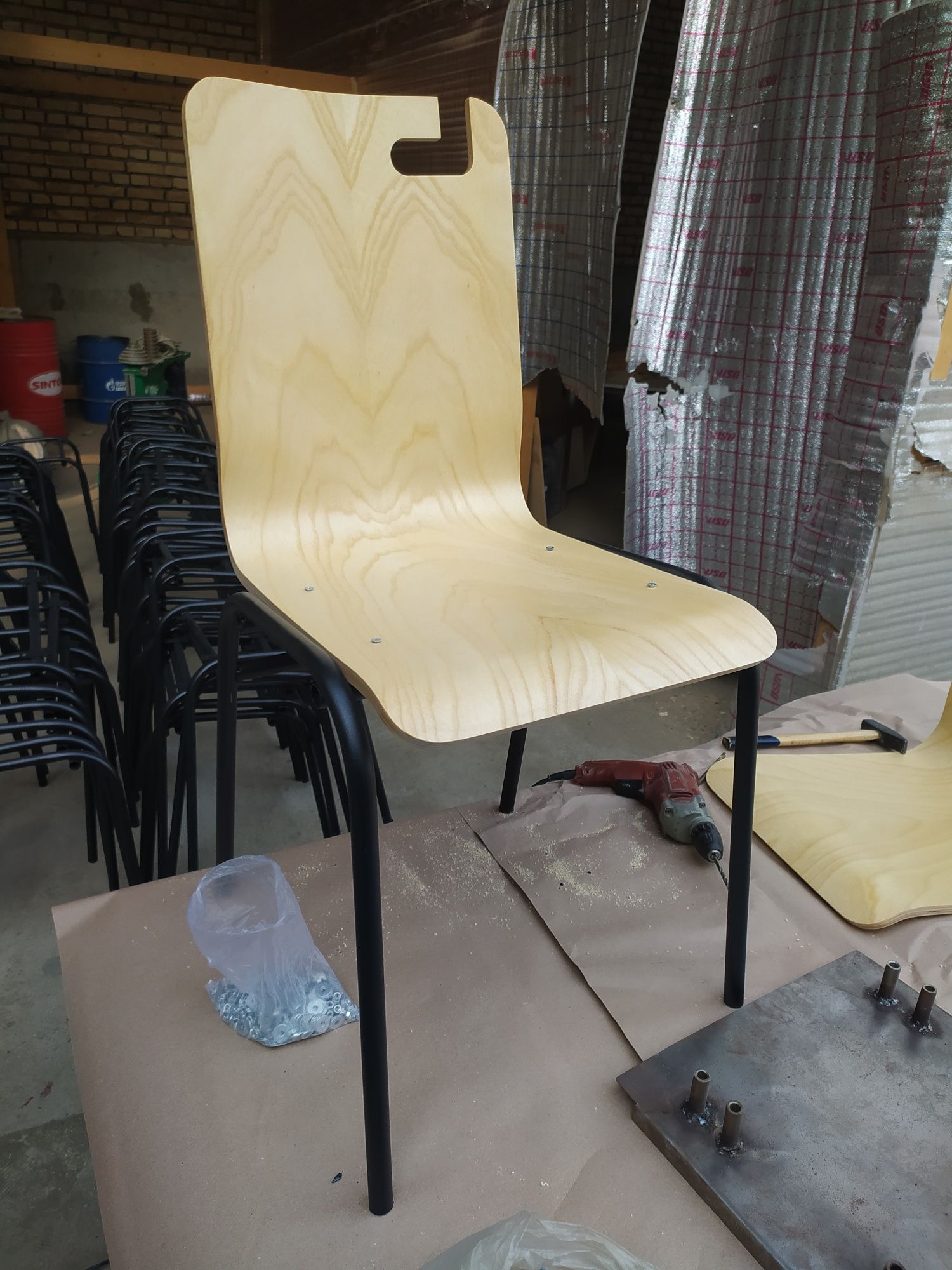 Туркия стул  фанерадан калинлиги 15 mm