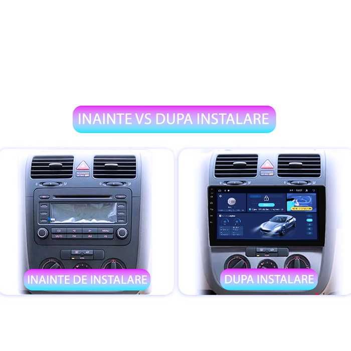 Navigatie VW Jetta 2006- 2010,Clima, 4GB RAM/64GB ROM , Android14