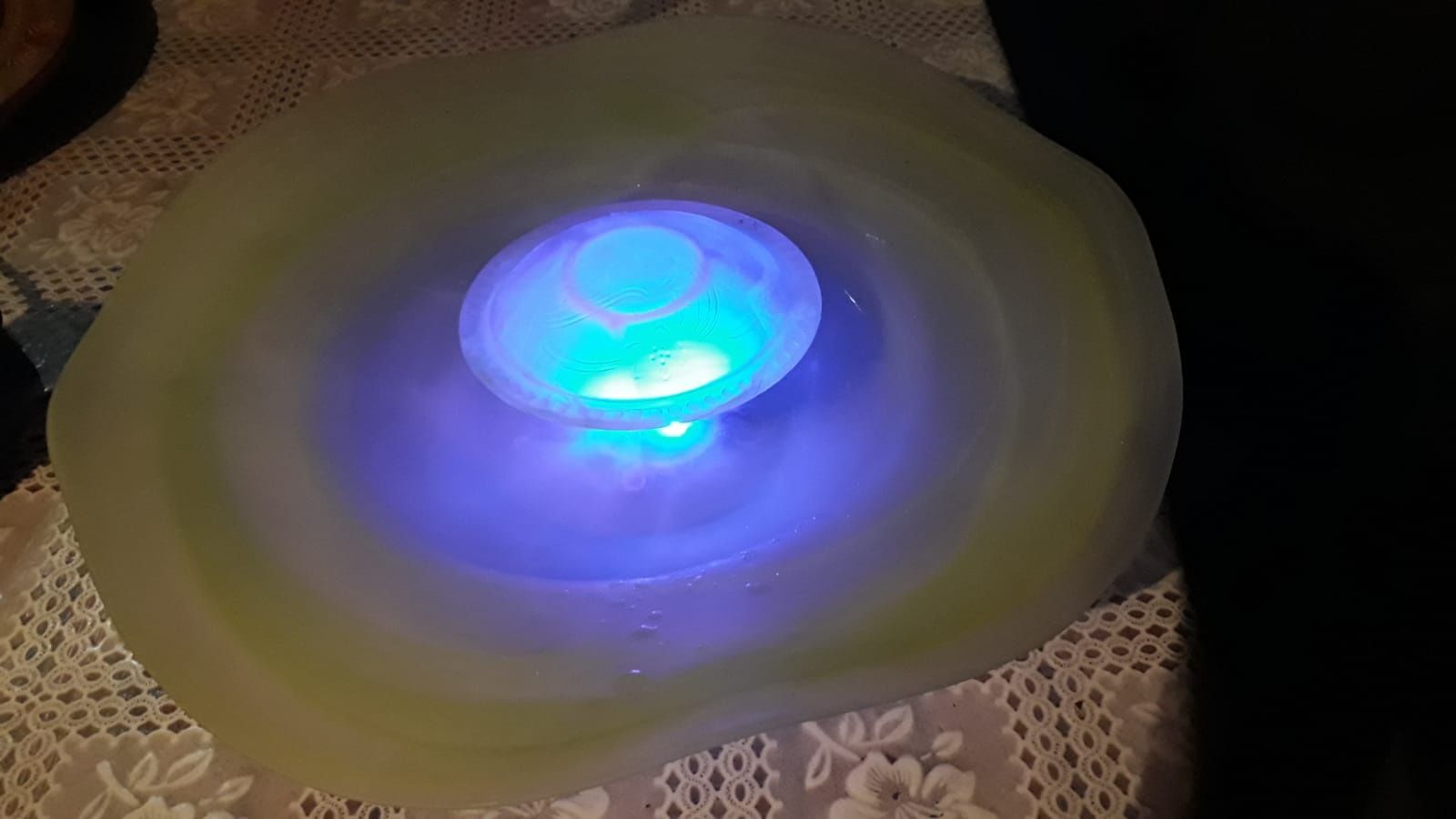 Vand lampa decorativa cu apa