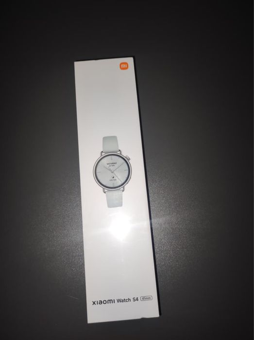 Смарт-часы Хіаоmi Watch S4 41 мм серебристый-зеленый