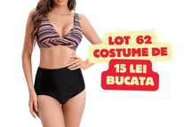 Lot En-Gros 62 Costume de Baie dama în Culori Diferite - 15 lei bucata