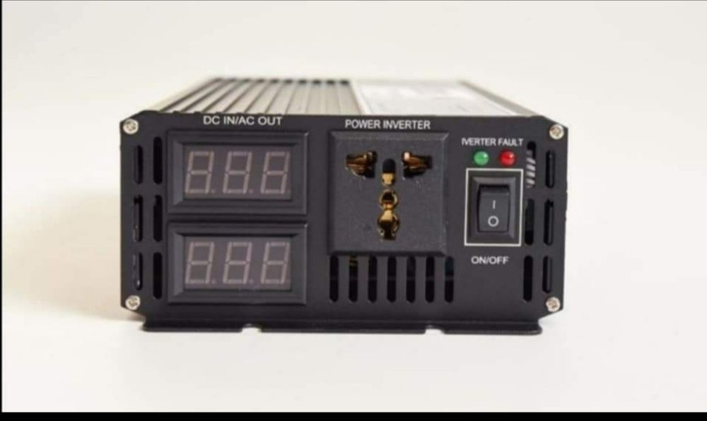 Invertor 12V/24V - 220V SINUS PUR panouri solare rulota unda pura casa