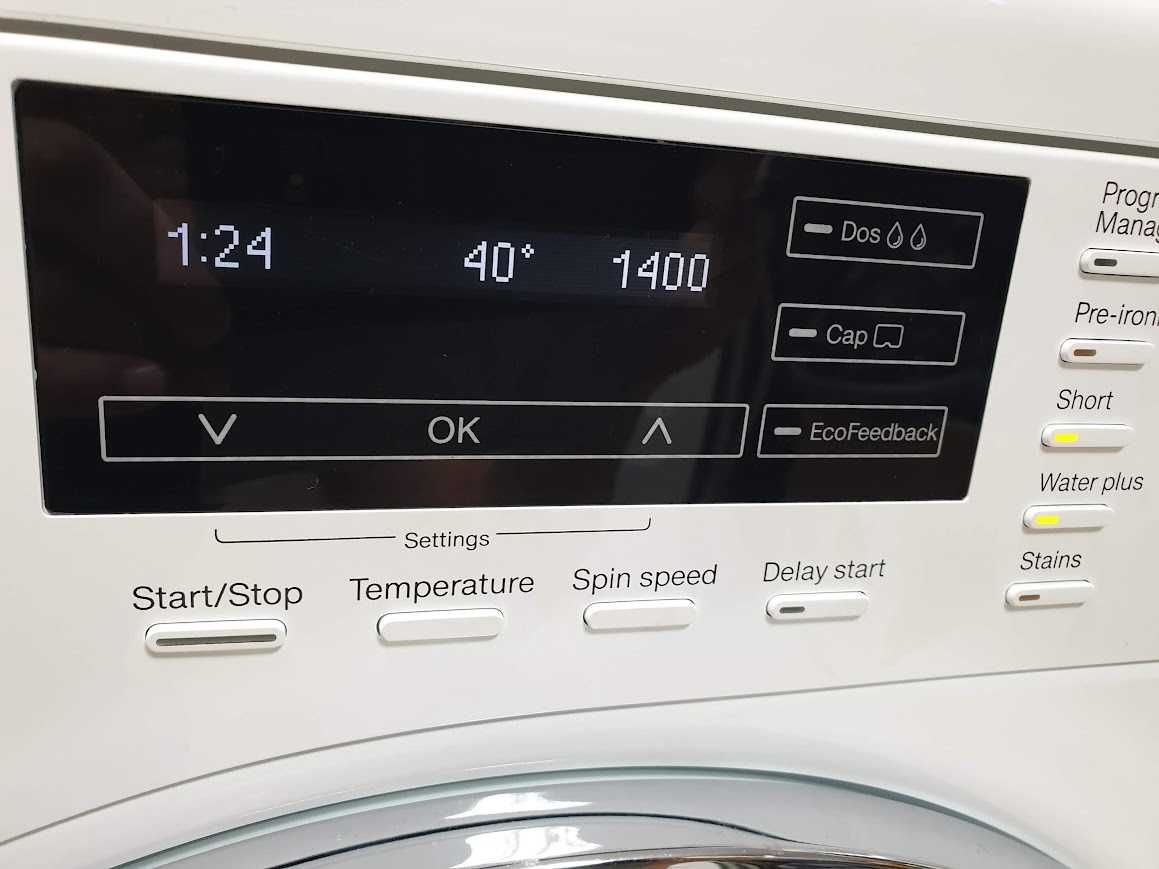 1600rpm TwinDos Miele Пералня Миеле 12м Гаранция