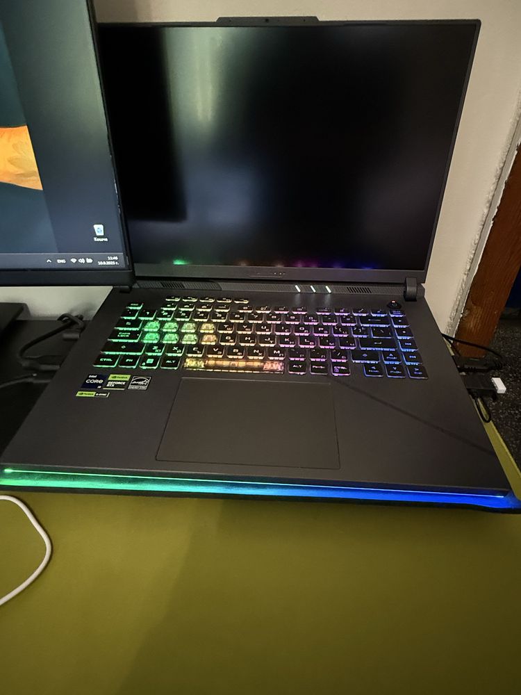 НОВ!! Asus rog strix g16 i9 4060 + Монитор и др..