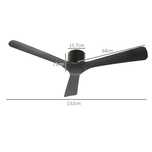Ventilator de tavan Homcom