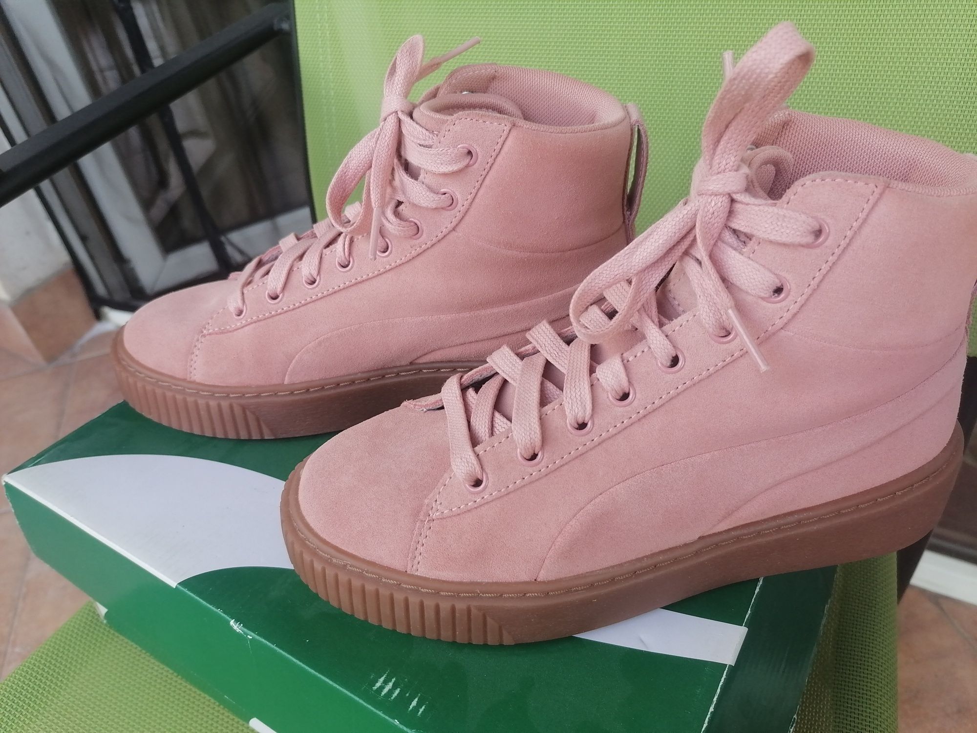 Високи обувки Puma 37 номер
