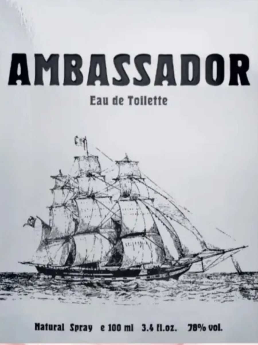 Tуалетная вода  Ambassador(Россия-Франция)