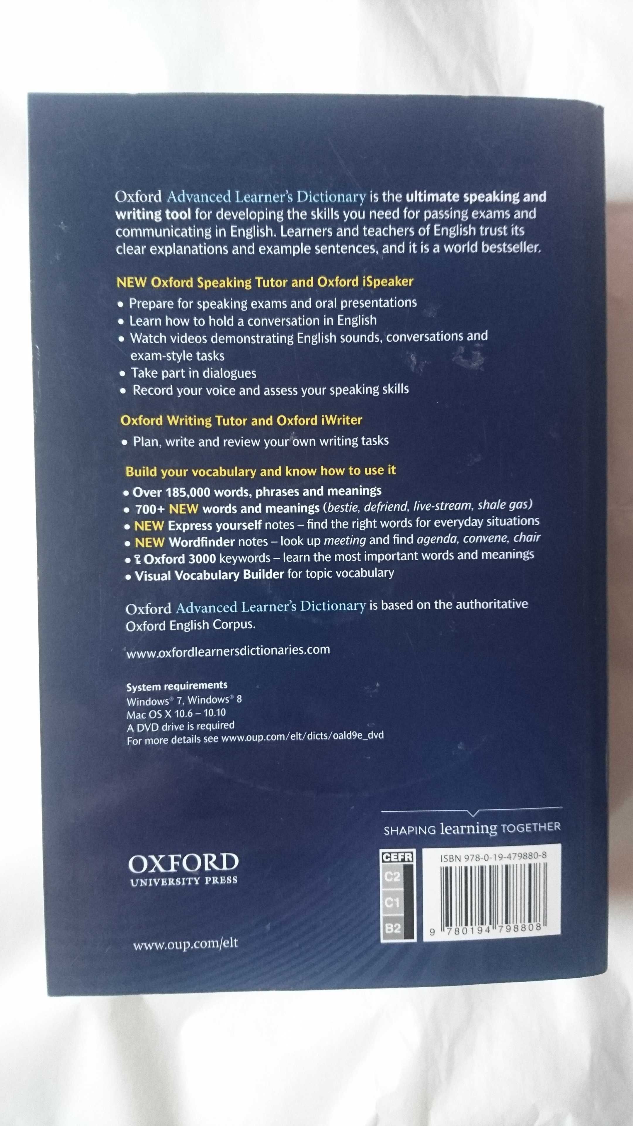 Oxford Advanced Learner's Dictionary