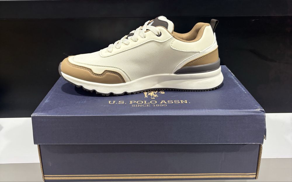 Adidasi U.S Polo assn noi in cutie