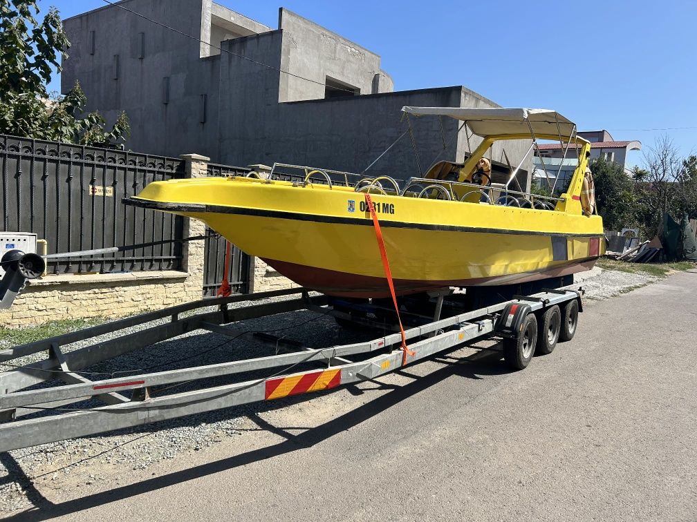 Remorca/ peridoc transport barci pana la 12m