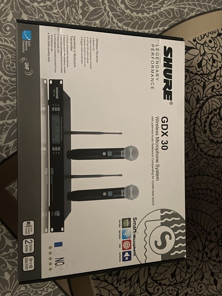 Продам караоке станцию SHURE GDX30