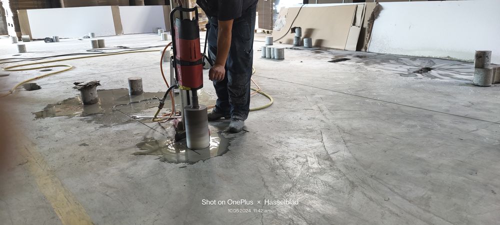 Taiere beton, decupaj beton, carotari diamantate