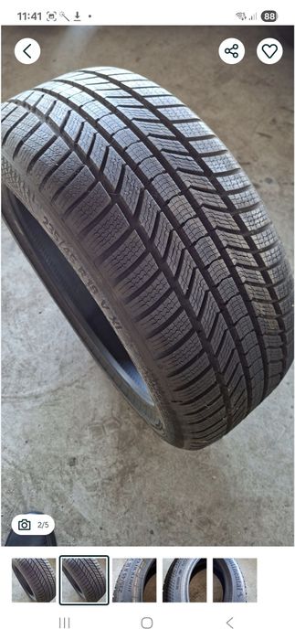 1buc NOU 235 45 R18 Continental iarna M+S cauciuc anvelopa ms 20