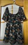 Rochie mini cu model floral