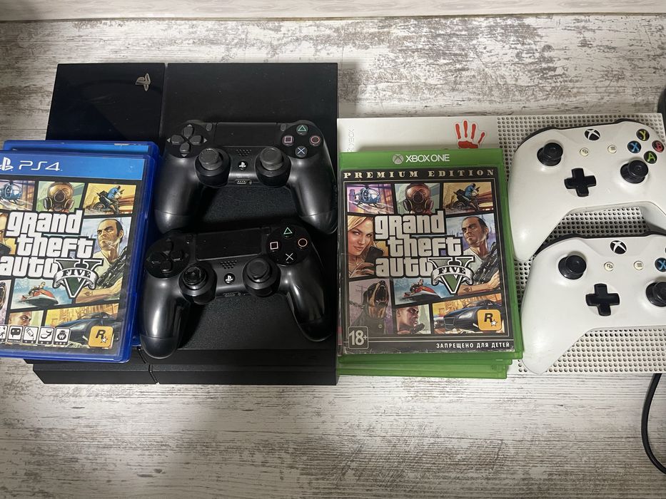 Обменяю Xbox + Ps4 на игровой компьютер