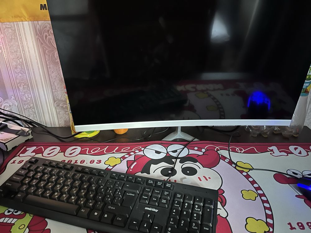 Игровой компьютер с монитором