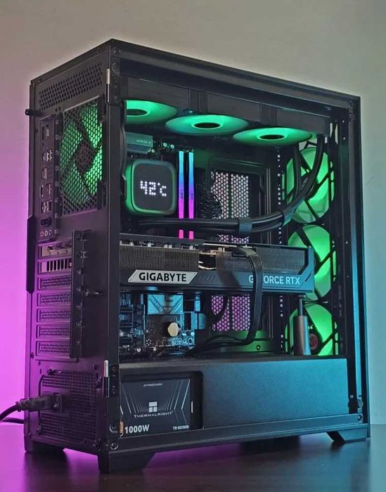 НОВ: 9800X3D/RTX5090/32GB RAM/1TB SSD/Водно/Геймърски комп - DRBEST1
