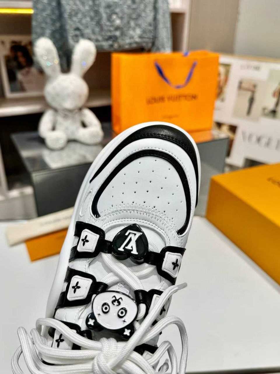 Louis Vuitton Adidasi Pantofi de sport tenisi, piele naturala 012709
