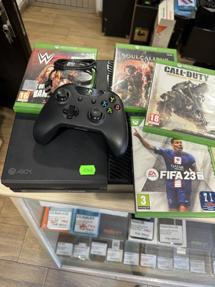 consola Xbox One 500gb  Fifa 2023 + jocuri