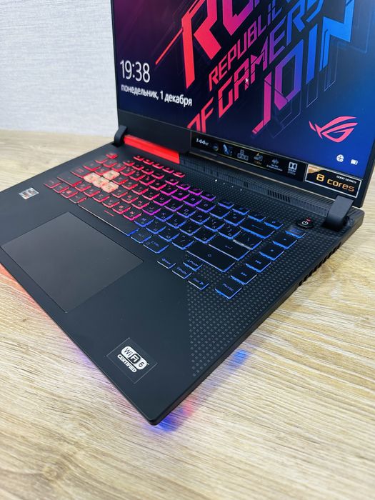 ASUS ROG Strix Ryzen7-16 Ядер+RTX3050 Мощный, Геймерский ноутбук