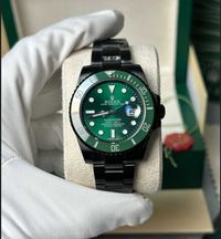 Rolex 41 MM Submariner HULK Green Dial FULL BLACK 116610LV