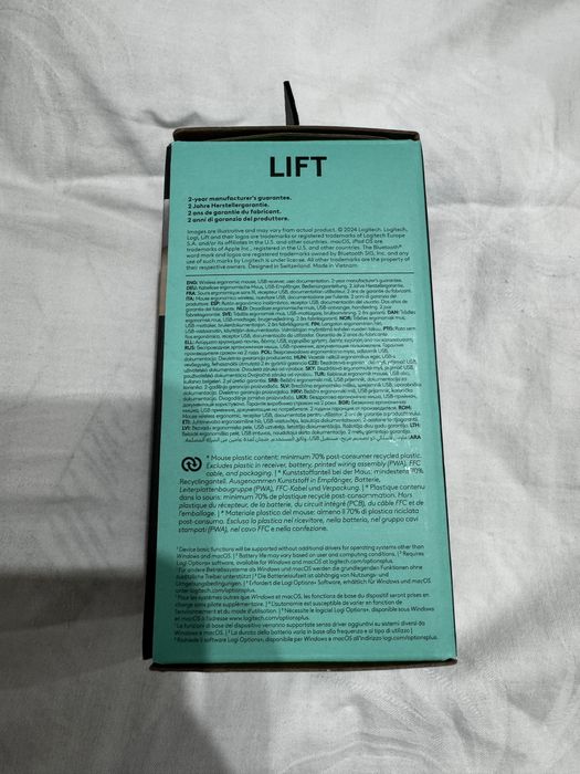 Mouse Logitech Lift Vertical