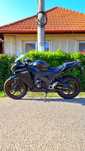 HONDA CBR125R , NEGRU , ANVELOPE NOI  , AN 2011 , A1 , 34.313 KM